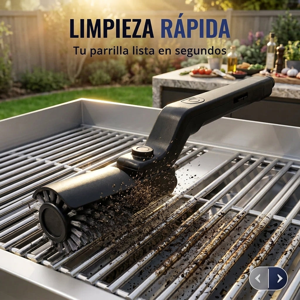Cepillo De Limpieza De Parrilla Recargable